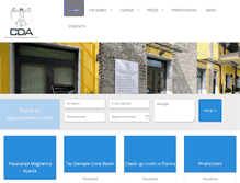 Tablet Screenshot of centrodiagnosticoapuano.net